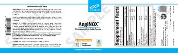 XYMOGEN AngiNOX Natural Orange Flavor - supplement