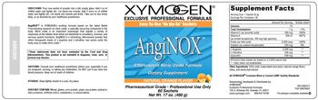 XYMOGEN AngiNOX Natural Orange Flavor - supplement