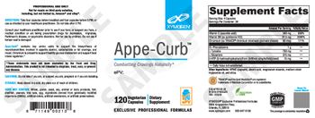 XYMOGEN Appe-Curb - supplement