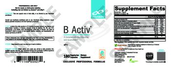 XYMOGEN B Activ - supplement