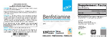 XYMOGEN Benfotiamine - supplement