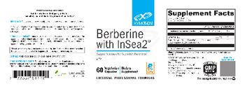 XYMOGEN Berberine with InSea2 - supplement