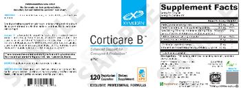 XYMOGEN Corticare B - supplement