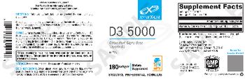 XYMOGEN D3 5000 - supplement