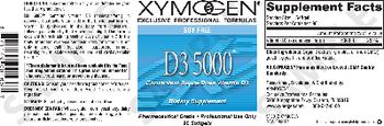 XYMOGEN D3 5000 - supplement