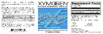 XYMOGEN D3 Vegan 1000 - supplement