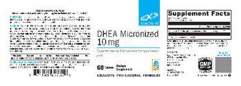 XYMOGEN DHEA Micronized 10 mg - supplement