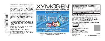 XYMOGEN Dr. Perlmutter's DHA From Algae For Kids - supplement