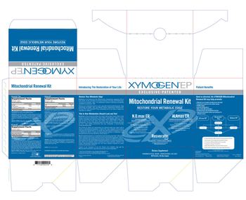 XYMOGEN EP Mitochondrial Renewal Kit N.O.max ER - supplement