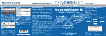 XYMOGEN EP Mitochondrial Renewal Kit N.O.max ER - 