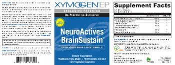 XYMOGEN EP NeuroActives BrainSustain - supplement