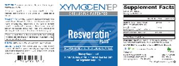 XYMOGEN EP Resveratin Plus+ - supplement