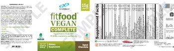 XYMOGEN Fitfood Vegan Complete Dutch Chocolate - supplement