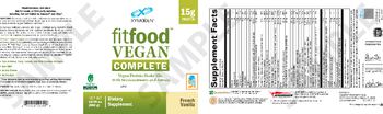 XYMOGEN Fitfood Vegan Complete French Vanilla - supplement