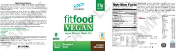 XYMOGEN Fitfood Vegan Creamy Chocolate - functional food