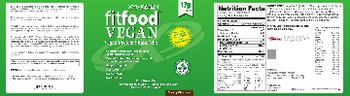 XYMOGEN Fitfood Vegan Protein Shake Mix Creamy Chocolate - 