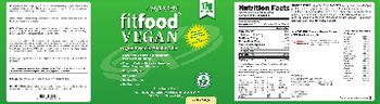 XYMOGEN Fitfood Vegan Protein Shake Mix Vanilla Delight - supplement