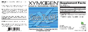XYMOGEN Green Tea 600 - supplement