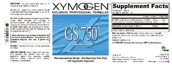 XYMOGEN GS 750 - supplement