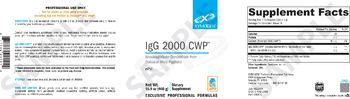 XYMOGEN IgG 2000 CWP - supplement