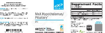 XYMOGEN MaX Hypothalamus/Pituitary - supplement