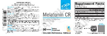 XYMOGEN Melatonin CR - supplement