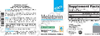 XYMOGEN Melatonin Peppermint Flavor - supplement