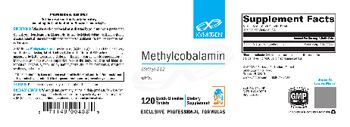 XYMOGEN Methylcobalamin - supplement