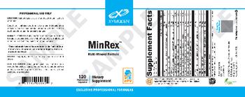 XYMOGEN MinRex - supplement