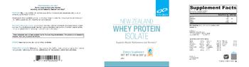 XYMOGEN New Zealand Whey Protein Isolate - supplement
