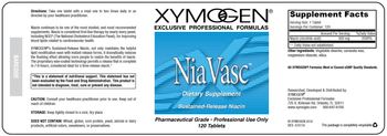 XYMOGEN Nia Vasc - supplement