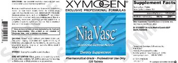 XYMOGEN Nia Vasc - supplement