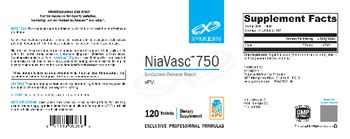 XYMOGEN NiaVasc 750 - supplement