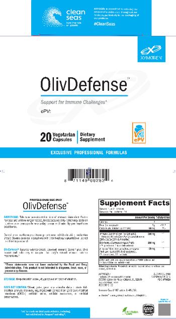XYMOGEN OlivDefense - supplement