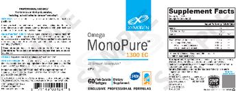 XYMOGEN Omega MonoPure 1300 EC - supplement
