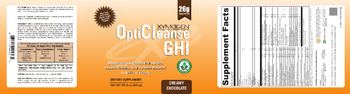 XYMOGEN OptiCleanse GHI Creamy Chocolate - supplement