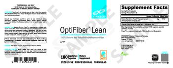 XYMOGEN OptiFiber Lean - supplement