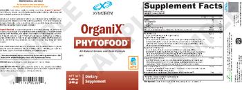 XYMOGEN OrganiX PhytoFood - supplement