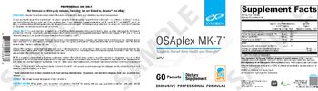 XYMOGEN OSAplex MK-7 - supplement