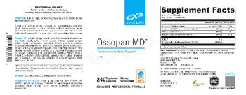 XYMOGEN Ossopan MD - supplement
