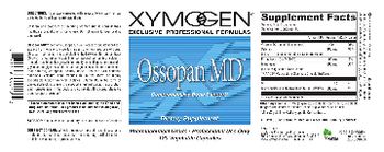 XYMOGEN Ossopan MD - supplement