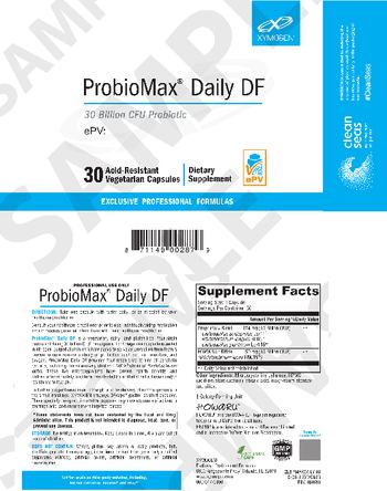 XYMOGEN ProbioMax Daily DF - supplement