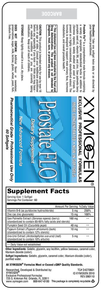 XYMOGEN Prostate Flo - supplement