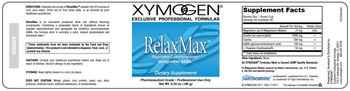 XYMOGEN RelaxMax - supplement