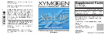 XYMOGEN Selen-E-400 - supplement