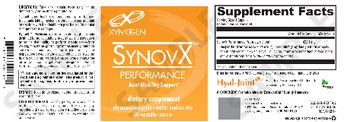 XYMOGEN SynovX Performance - supplement