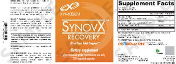 XYMOGEN SynovX Recovery - supplement