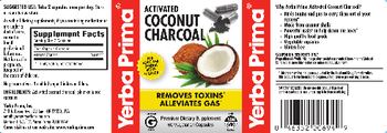 Yerba Prima Activated Coconut Charcoal - premium supplement