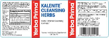 Yerba Prima Kalenite Cleansing Herbs - natural herb supplement