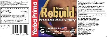 Yerba Prima Men's Rebuild - premium supplement